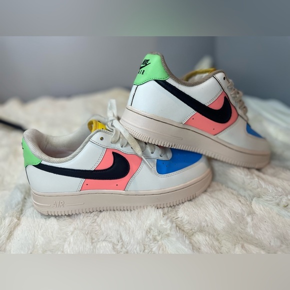 Nike Air Force 1 Sail Multi “07” size 7 - Picture 5 of 12